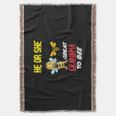 Bienenküche Kunst Großes Oma Decke (Vorderseite Vertikal)