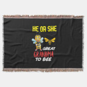 Bienenküche Kunst Großes Oma Decke (Vorderseite)