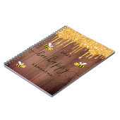 Bienenkuchen-Mauer Notizblock (Linke Seite)