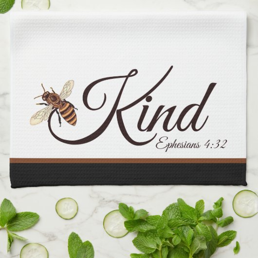 Bienenkücher Geschirrtuch (Gefaltet)