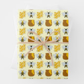 Bienenkunst für Kinder Geschenkpapier Set (Beispiel)