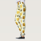 Bienenkunst für Kinder Leggings (Links)