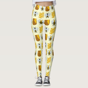Bienenkunst für Kinder Leggings