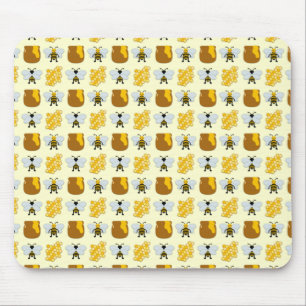 Bienenkunst für Kinder Mousepad