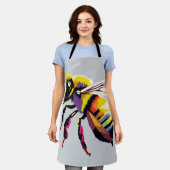 Bienenkunst Schürze (Getragen)