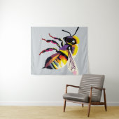 Bienenkunst Wandteppich (Beispiel (Horizontal))