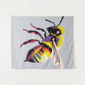 Bienenkunst Wandteppich (Vorderseite (Horizontal))
