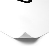 Bienenlange Funny Long Insect Pun Poster (Ecke)