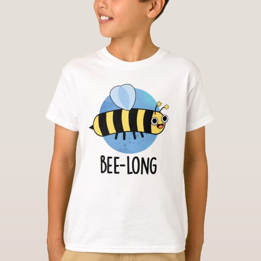 Bienenlange Funny Long Insect Pun T-Shirt (Vorderseite)