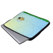 Bienenlaptophülse Laptopschutzhülle (Vorne Knopf)