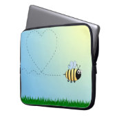 Bienenlaptophülse Laptopschutzhülle (Vorderseite Links)