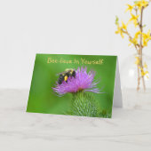 Bienenleben in dir selbst karte (Gelbe Blume)