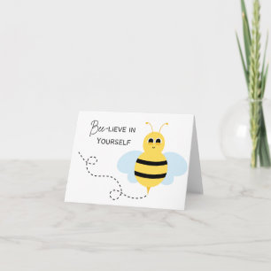 Bienenleben in sich selbst - Ermutigungspun Karte