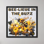 Bienenleben Leinwanddruck (Vorderseite)