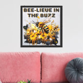 Bienenleben Leinwanddruck (Insitu (Wohnzimmer))