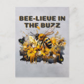 Bienenleben Postkarte (Vorderseite)