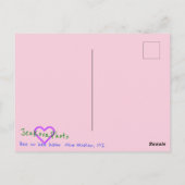 BIENENLIEBE ORIGINAL POSTCARD POSTKARTE (Rückseite)