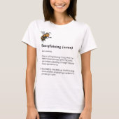Bienenliebhaber, Gärtner, Bienenstock T-Shirt (Vorderseite)