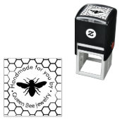 Bienenlogo Permastempel (Beispiel)