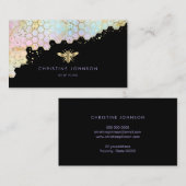 Bienenlogo Visitenkarte (Vorne/Hinten)