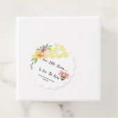 Bienenmädchen. Unser kleiner Honig auf dem Weg Geschenkanhänger (Beispiel)