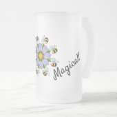 Bienenmagie Mattierte Tasse 16oz (VorderseiteRechts)