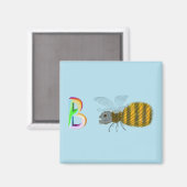 Bienenmagnet Magnet (Vorderseite/Rückseite)