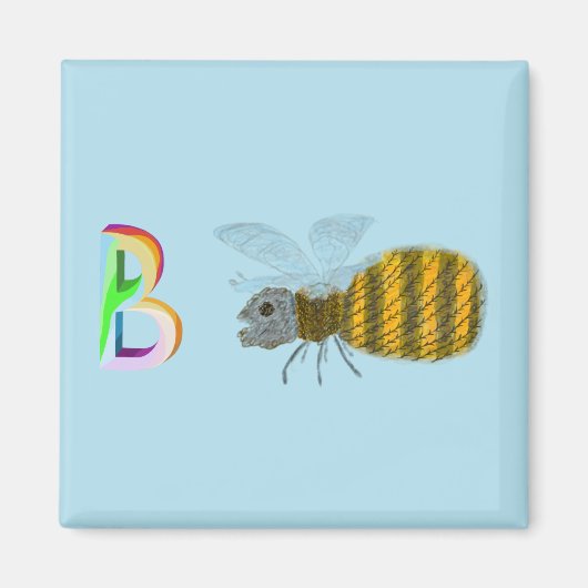 Bienenmagnet Magnet (Vorne)