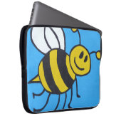 Bienenmalerei Laptopschutzhülle (Vorne Rechts)