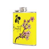 Bienenmaske Flachmann (Links)