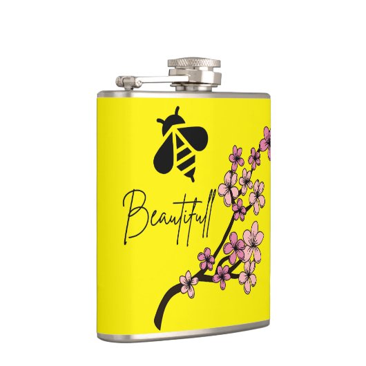 Bienenmaske Flachmann (Rechts)