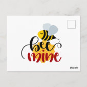 Bienenmine Postkarte (Rückseite)