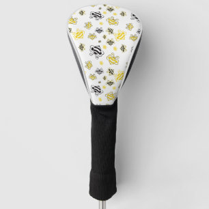Bienenmuster Golf Headcover