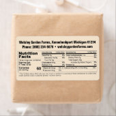 Bienenname Honey Nutrition Fakten Antikes Weiß (Insitu)