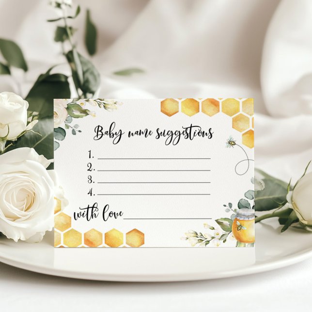 Bienenname Vorschläge Karte (Von Creator hochgeladen)