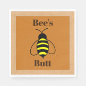 Bienenpapier Napkin - Hintern Serviette (Vorderseite)