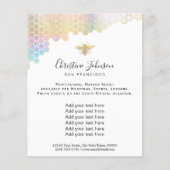 Bienenpastellwabenkraut Flyer (Vorne)