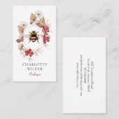 Bienenpflanzenkarte Visitenkarte (Vorne/Hinten)