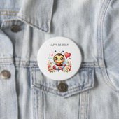 Bienenpilot Geburtstag Button (Beispiel)