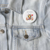 Bienenpilot Geburtstag Button (Beispiel)