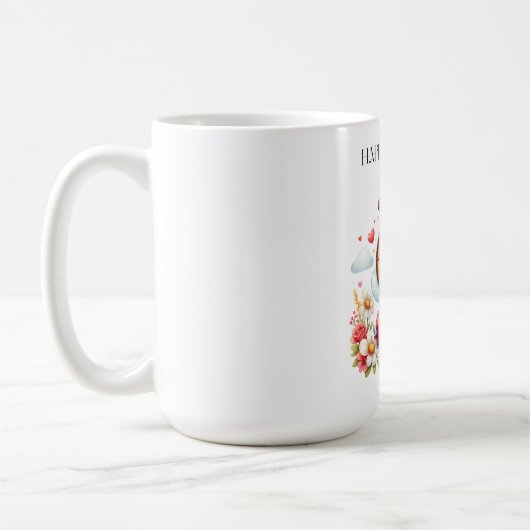Bienenpilot Geburtstag Kaffeetasse (Links)