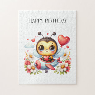 Bienenpilot Geburtstag Puzzle