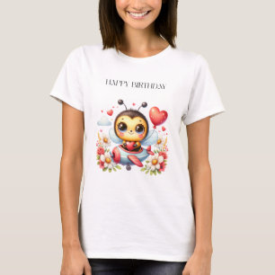 Bienenpilot Geburtstag T-Shirt