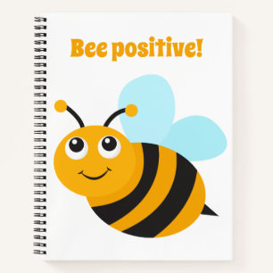 Bienenpositives SpiralNotebook Notizblock