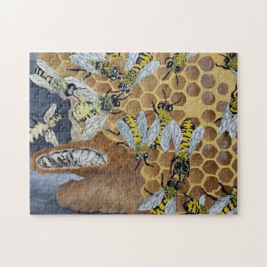 Bienenpuzzle Puzzle (Horizontal)