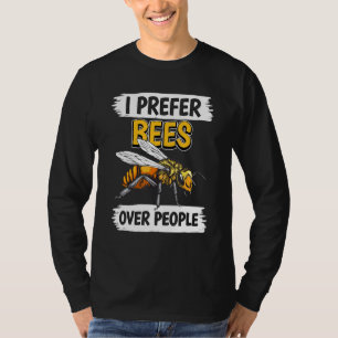 Bienenquote Honigbienenhalter Ich bevorzuge Bienen T-Shirt