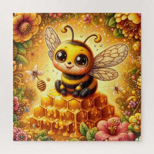 Bienenrätsel Puzzle (Vertikal)