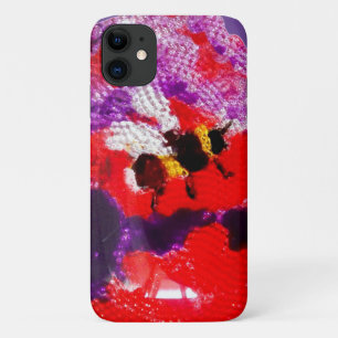 Bienenrot Lila farbenfroh Case-Mate iPhone Hülle