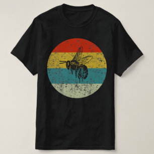 Bienenrücklauf Vintage Silhouette 70er 80er T-Shirt
