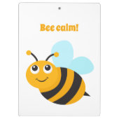 Bienenruhe Zwischenablage Klemmbrett (Rückseite)